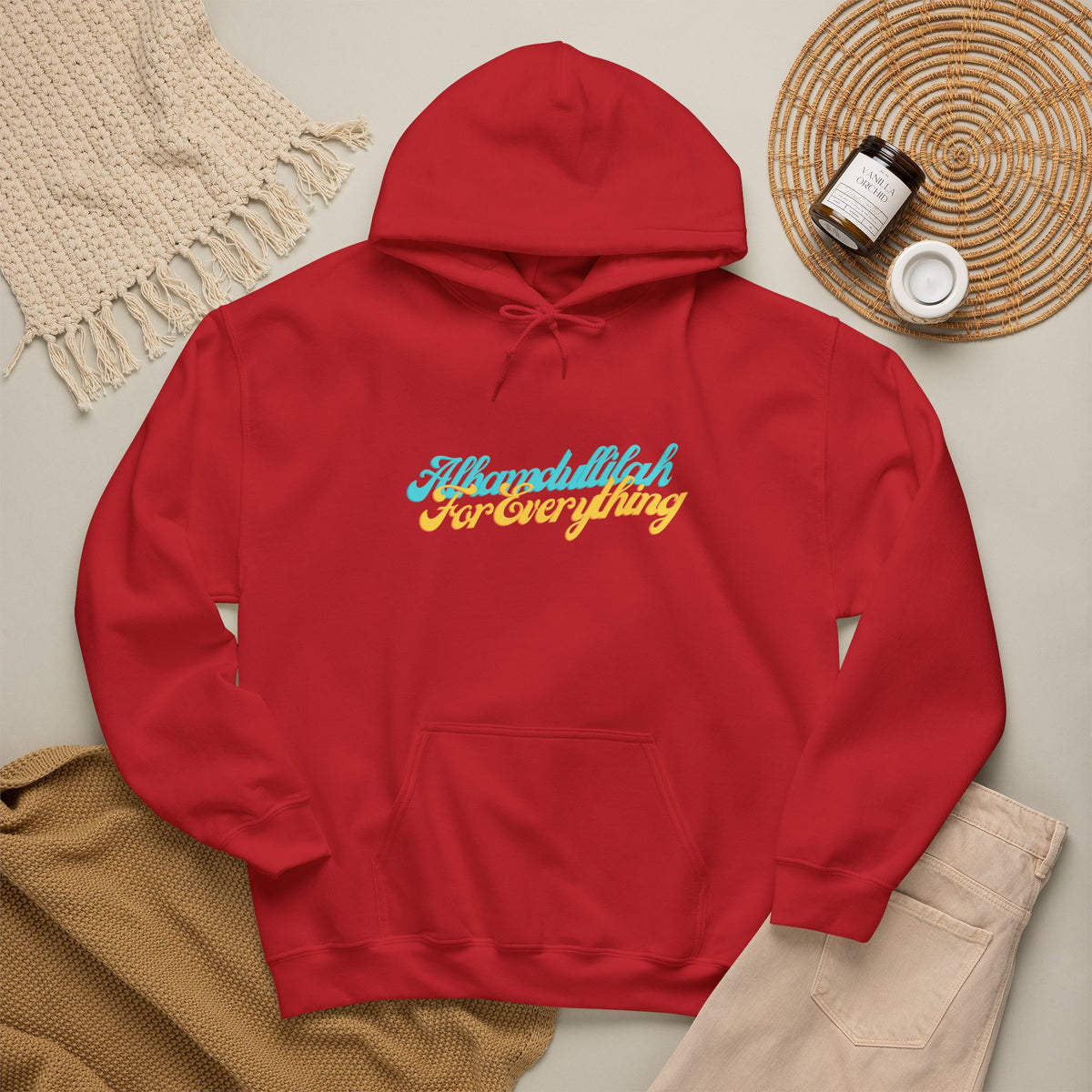 Hoodie – "Aloha Vibes Everyday" Retro Script Pullover