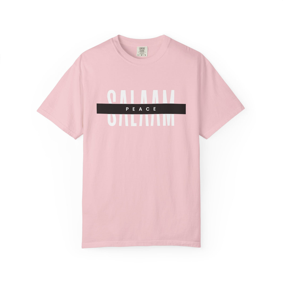 Salaam Peace T-Shirt — Minimal Islamic Greeting Tee