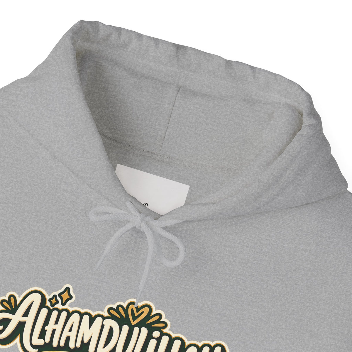 Alhamdulillah Hoodie — 'Through Every Chapter' Inspirational Islamic Pullover