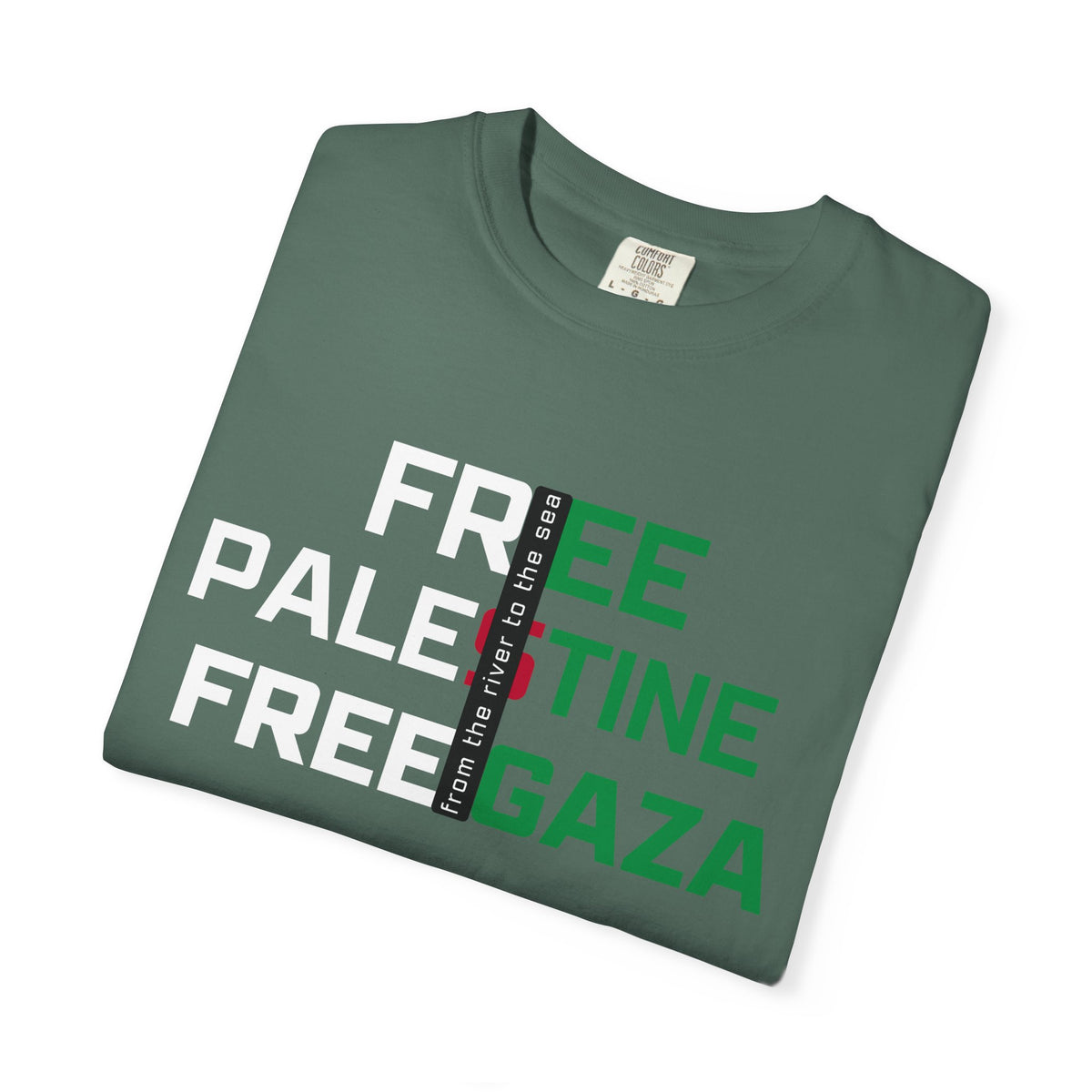 Free Palestine Free Gaza T-Shirt — Political Solidarity Tee