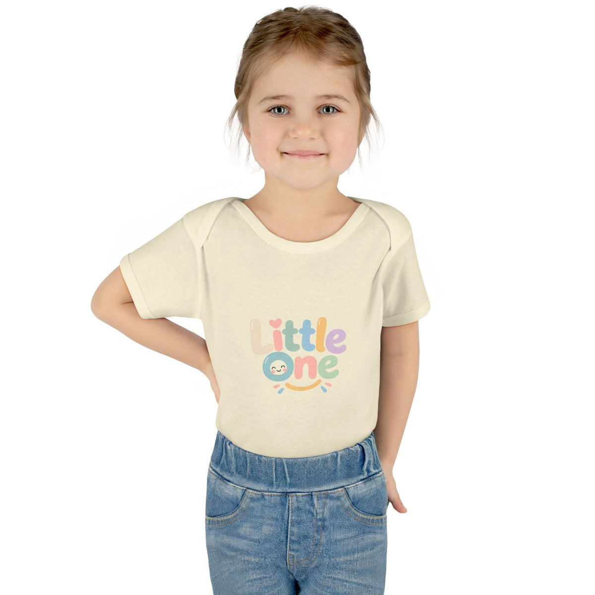 Little One Infant Bodysuit – Pastel Baby Shower Gift