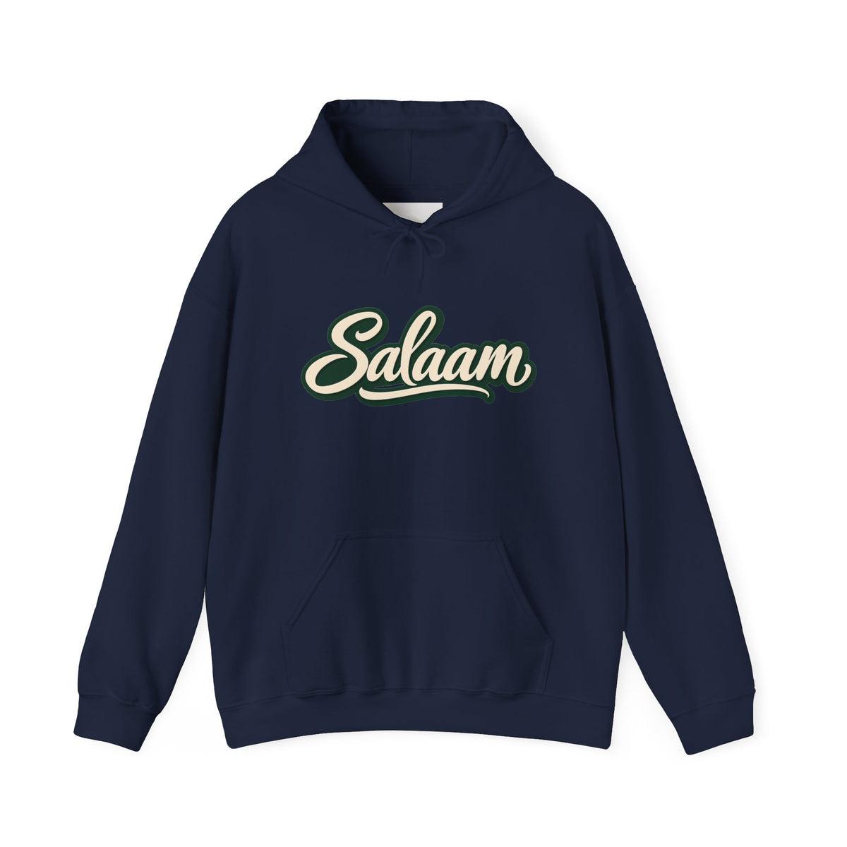 Salaam Hoodie — "Carry Peace Wherever You Go" Cozy Islamic Greeting Sweatshirt