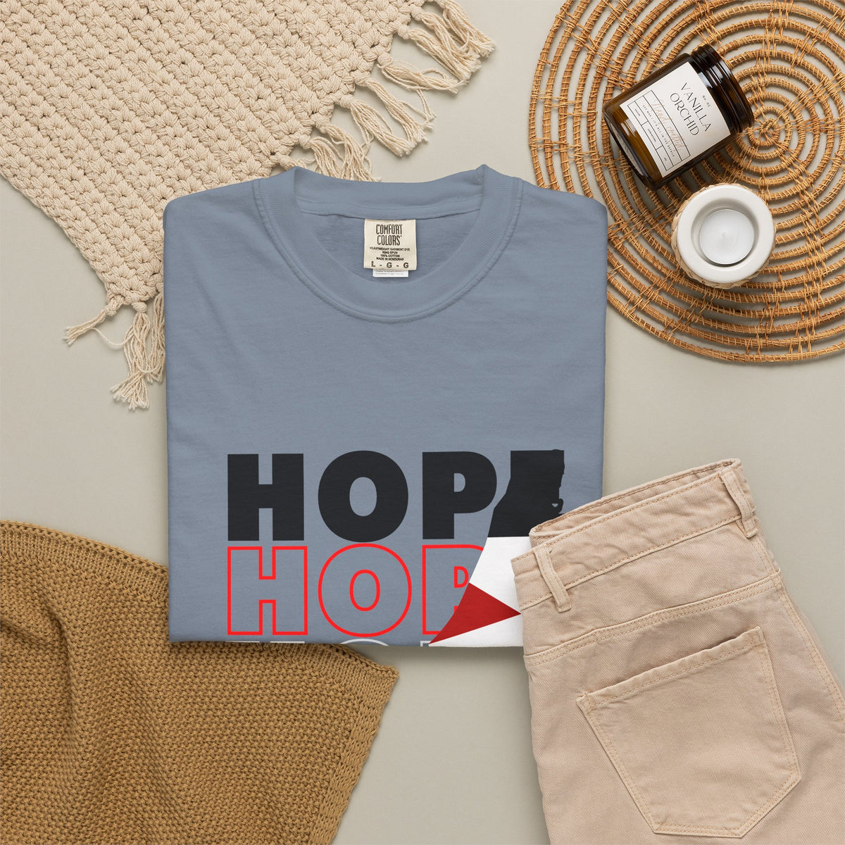 Hope Flag T-Shirt — Palestine Graphic Tee