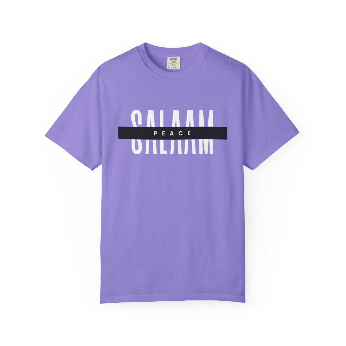Salaam Peace T-Shirt — Minimal Islamic Greeting Tee