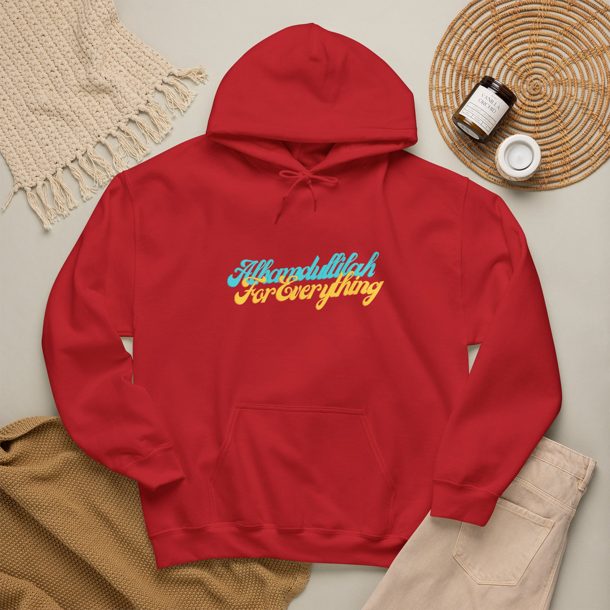 Hoodie – "Aloha Vibes Everyday" Retro Script Pullover