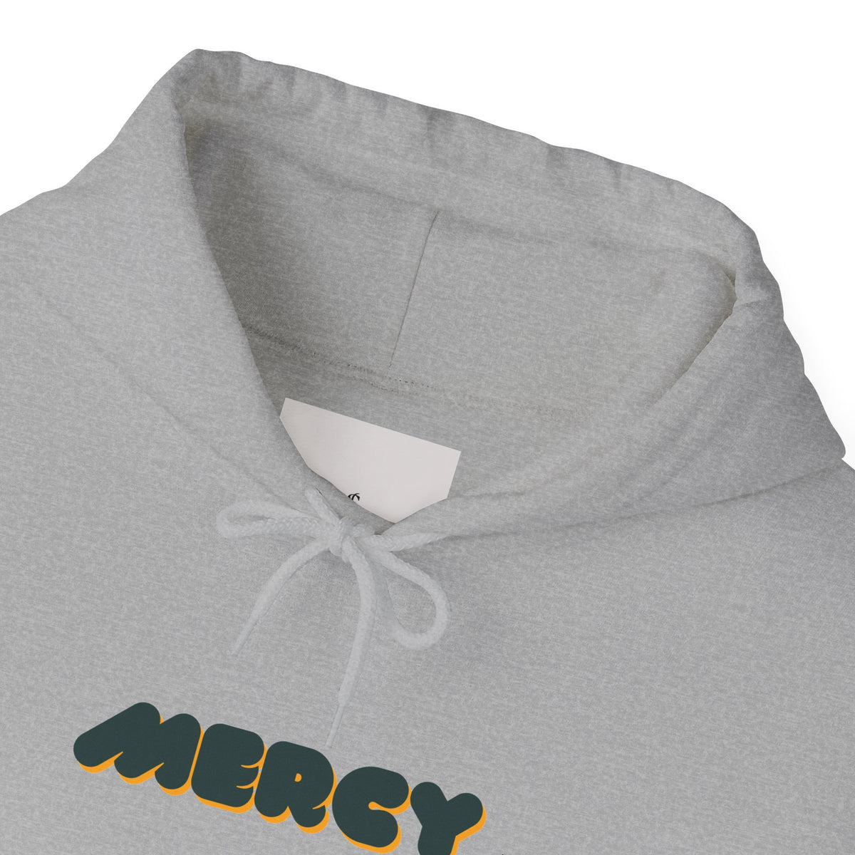 Mercy Retro Bubble Hoodie — Vintage-Inspired Mercy Graphic Sweatshirt