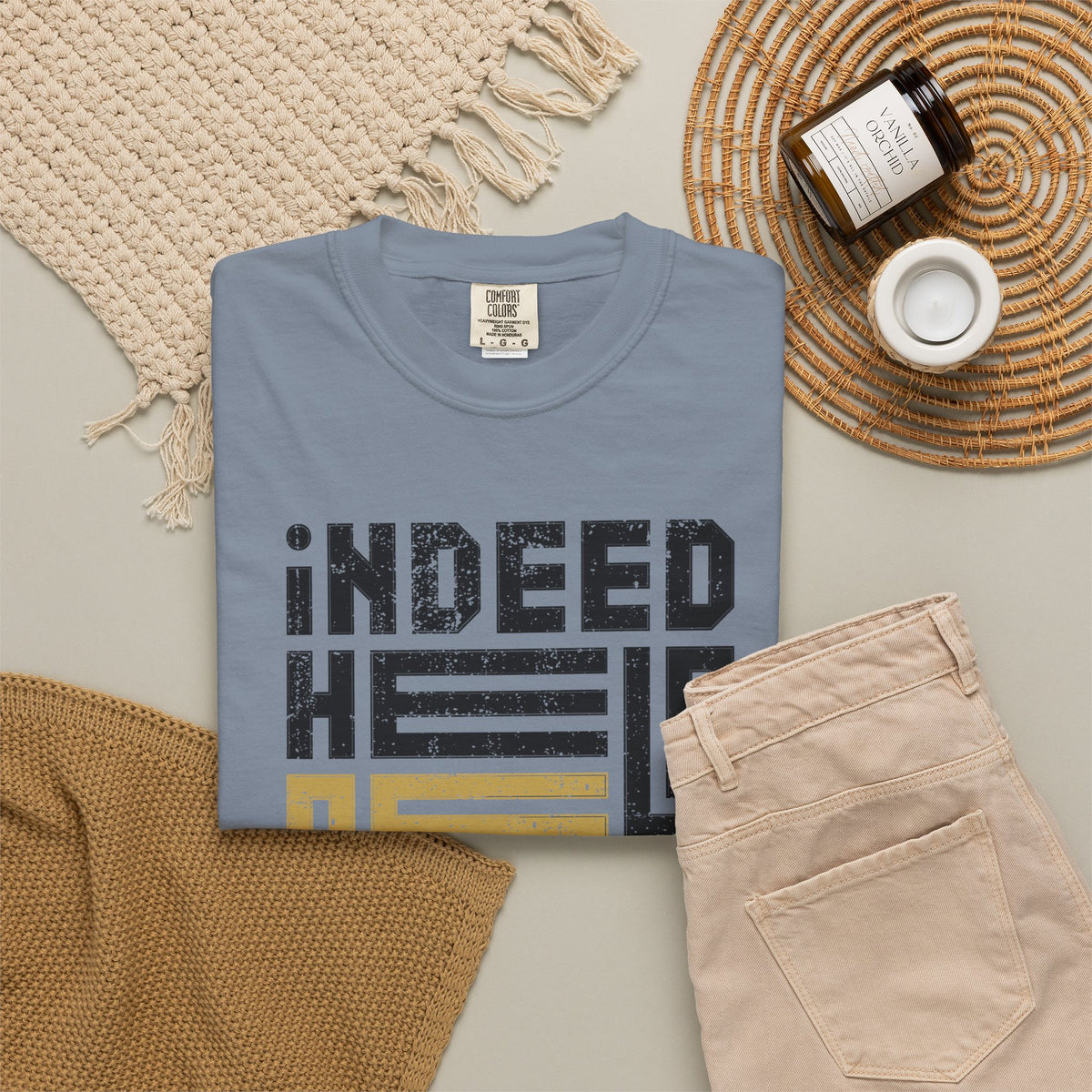 Indeed Help Of Allah Is Near T-Shirt — Qur'an 2:214 Islamic Calligraphy Tee