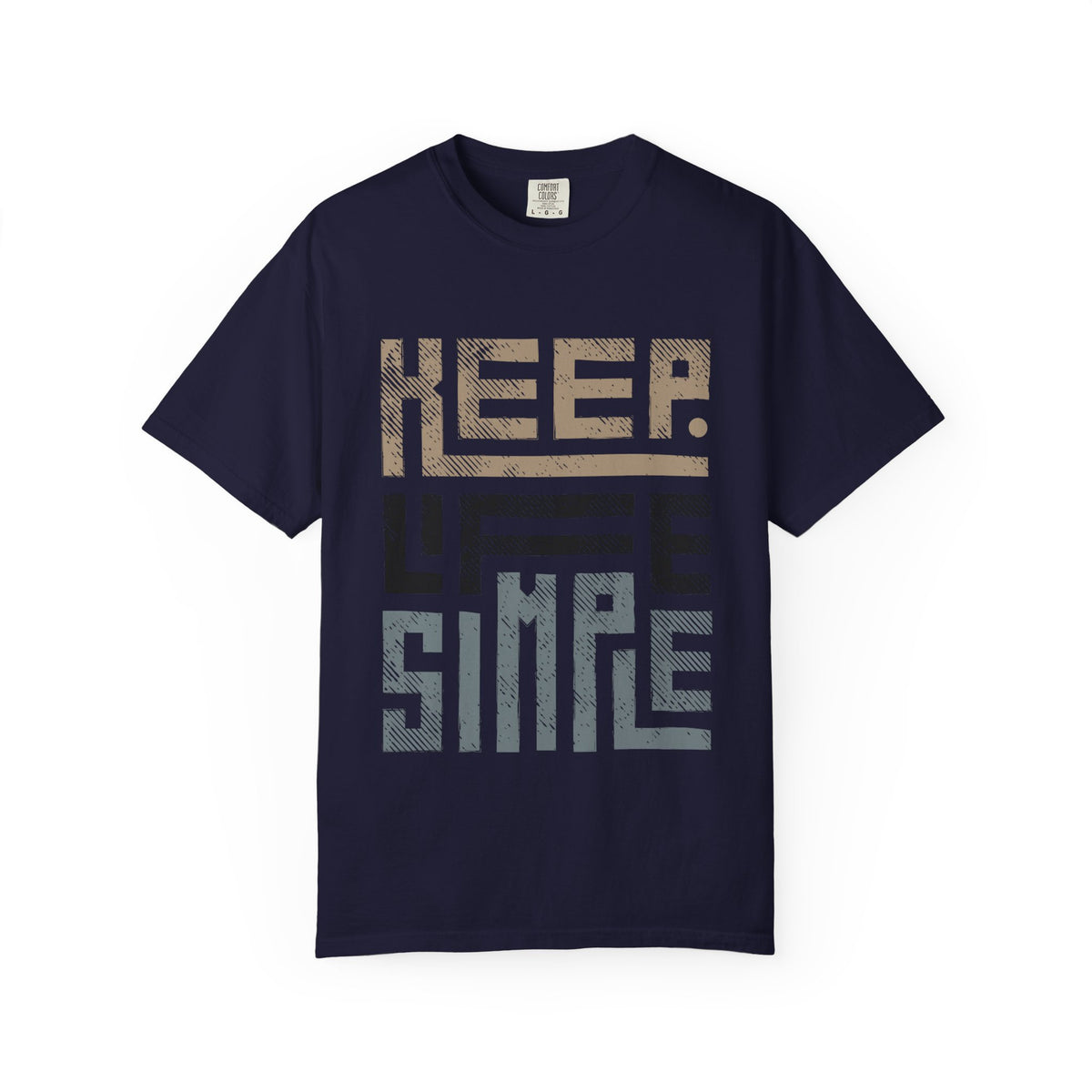 Keep Life Simple T-Shirt — Minimalist Inspirational Graphic Tee