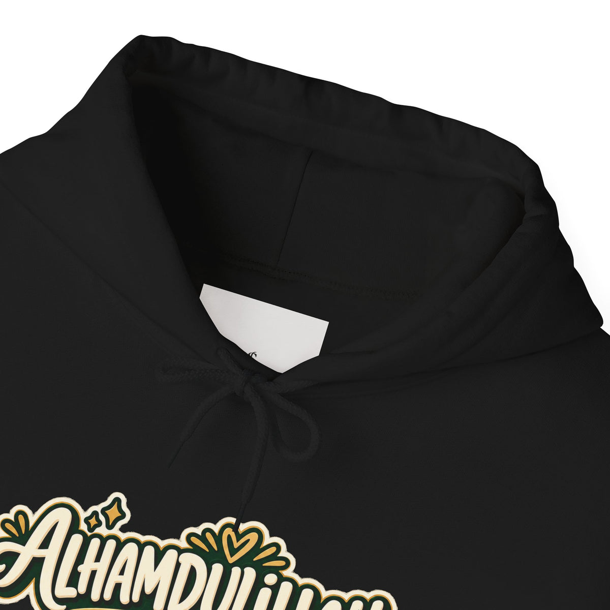 Alhamdulillah Hoodie — 'Through Every Chapter' Inspirational Islamic Pullover
