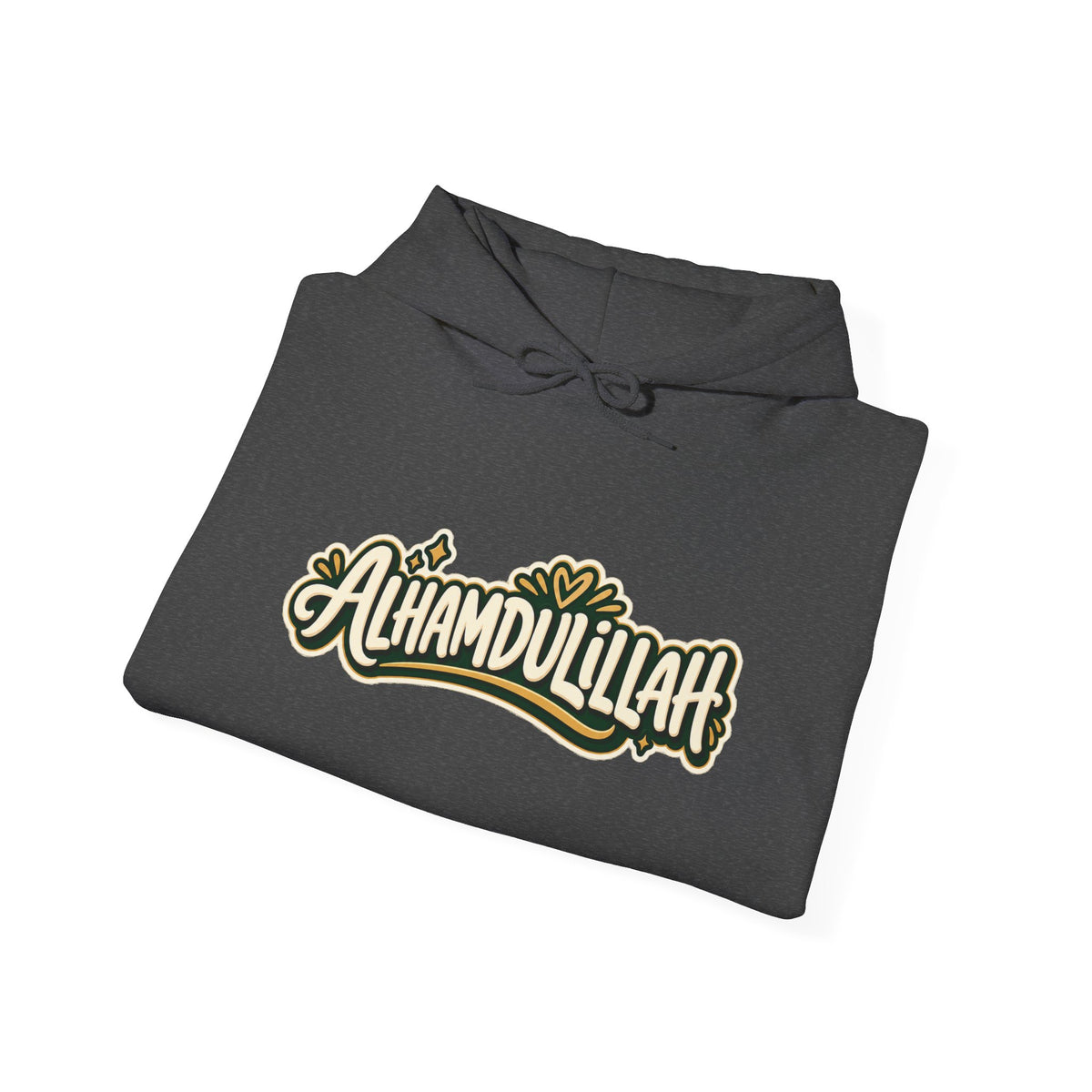 Alhamdulillah Hoodie — 'Through Every Chapter' Inspirational Islamic Pullover