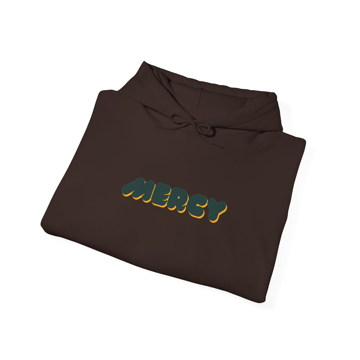Mercy Retro Bubble Hoodie — Vintage-Inspired Mercy Graphic Sweatshirt