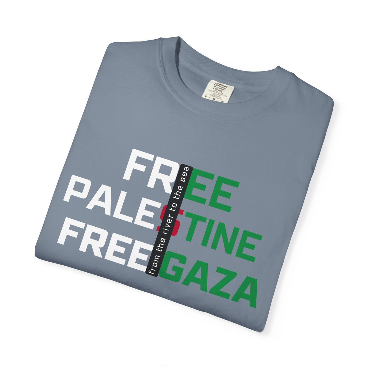 Free Palestine Free Gaza T-Shirt — Political Solidarity Tee
