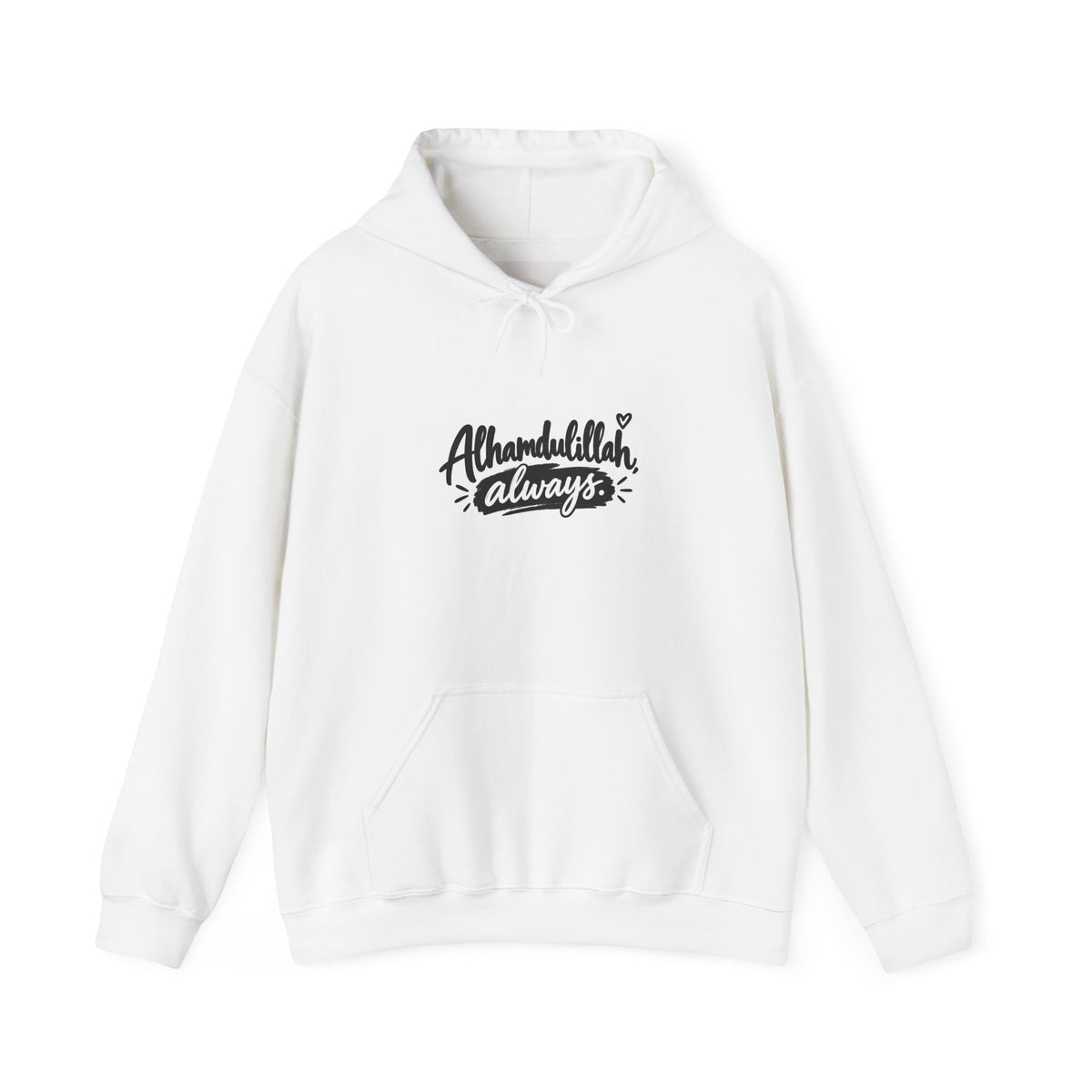 Alhamdulillah Always Hoodie — Faith-Inspired Gratitude Pullover