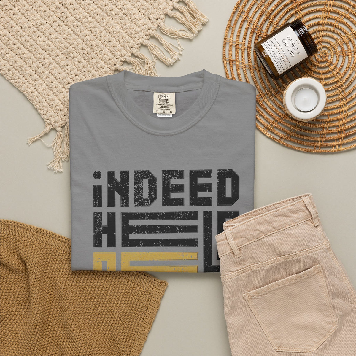 Indeed Help Of Allah Is Near T-Shirt — Qur'an 2:214 Islamic Calligraphy Tee