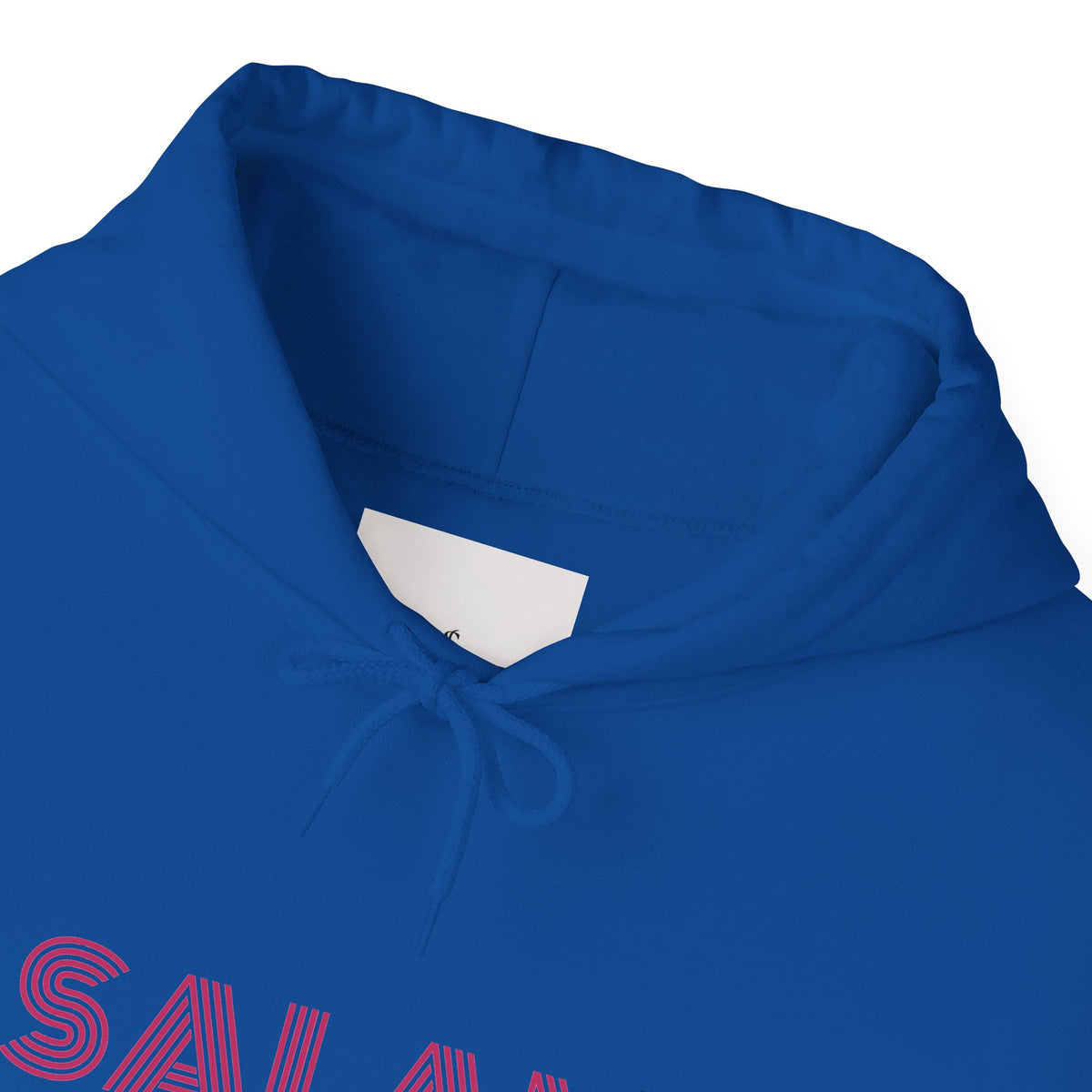 Salam Peace Hoodie — 'SALAM' Typography Peaceful Message Sweatshirt