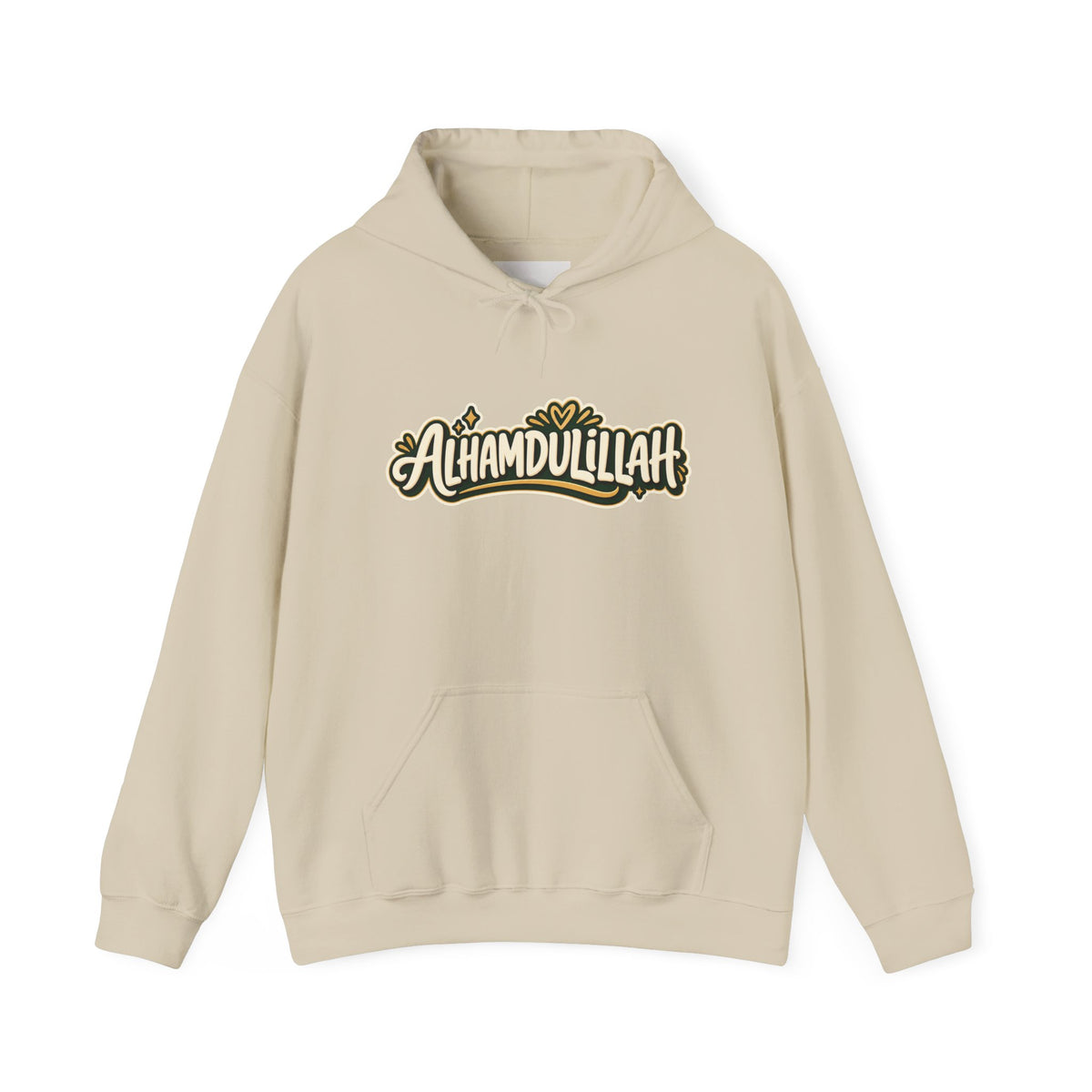 Alhamdulillah Hoodie — 'Through Every Chapter' Inspirational Islamic Pullover