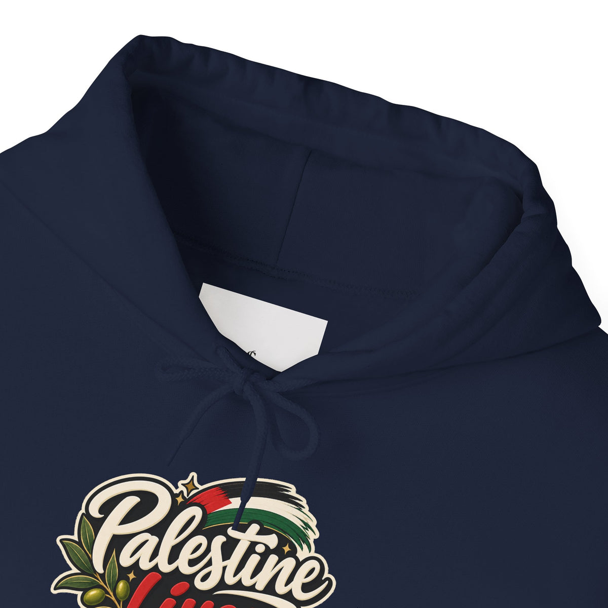 Hoodie — "Palestine Lives in Us" Graphic Hoodie