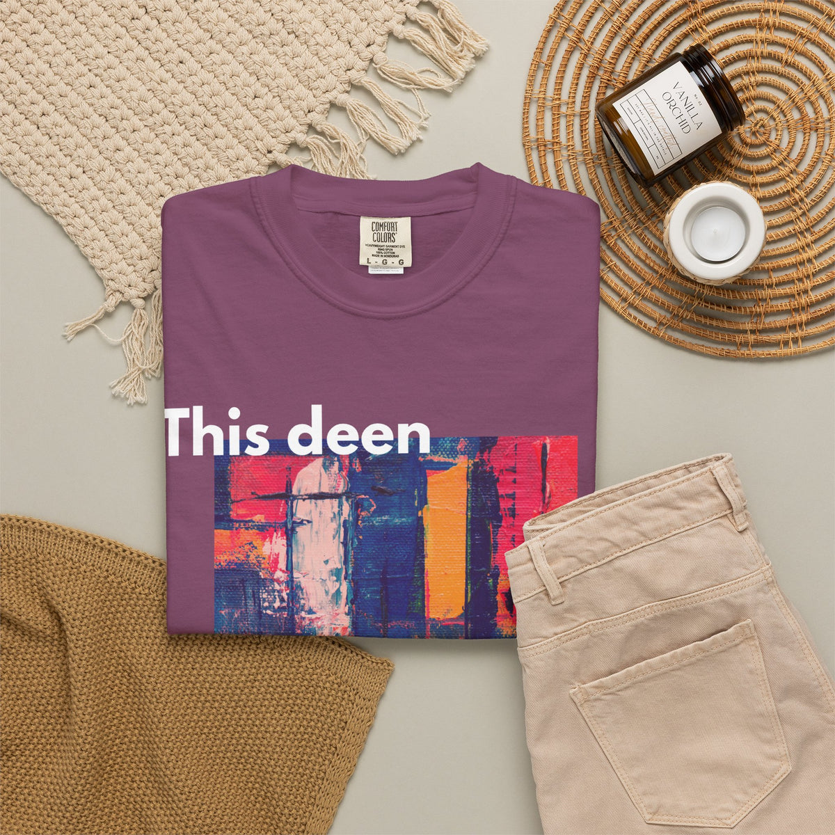 This Deen Is Life T-Shirt — Islamic Faith Graphic Tee