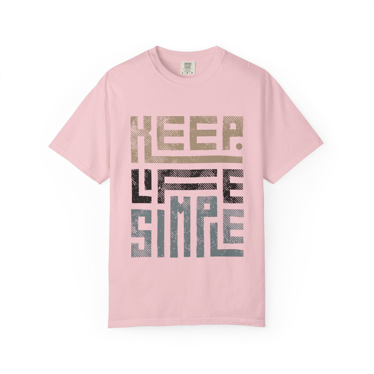 Keep Life Simple T-Shirt — Minimalist Inspirational Graphic Tee