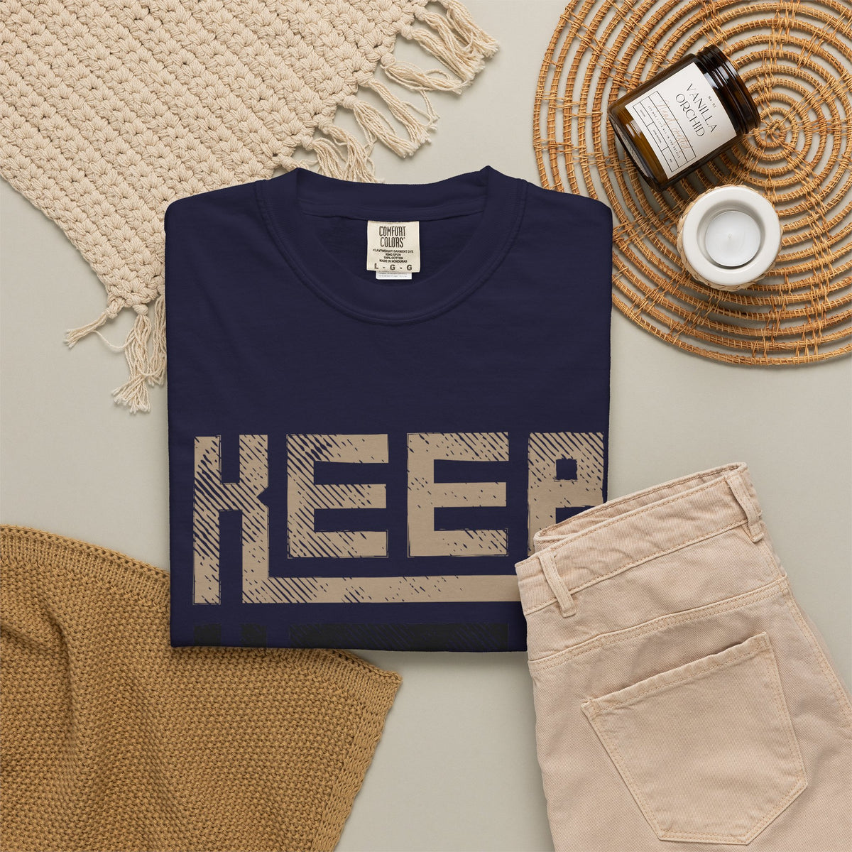 Keep Life Simple T-Shirt — Minimalist Inspirational Graphic Tee