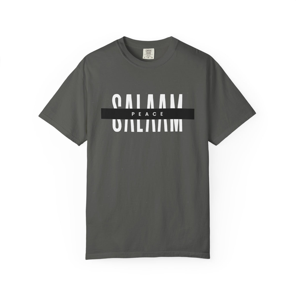 Salaam Peace T-Shirt — Minimal Islamic Greeting Tee