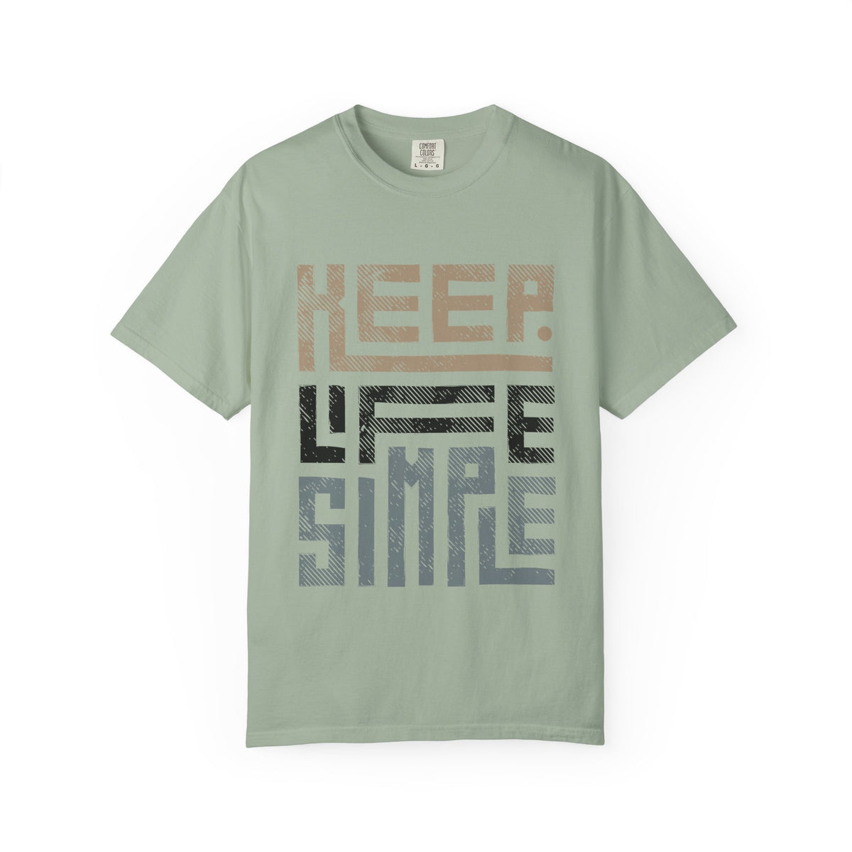 Keep Life Simple T-Shirt — Minimalist Inspirational Graphic Tee