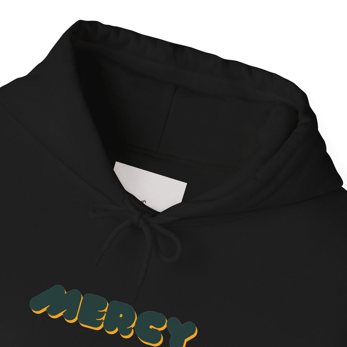 Mercy Retro Bubble Hoodie — Vintage-Inspired Mercy Graphic Sweatshirt