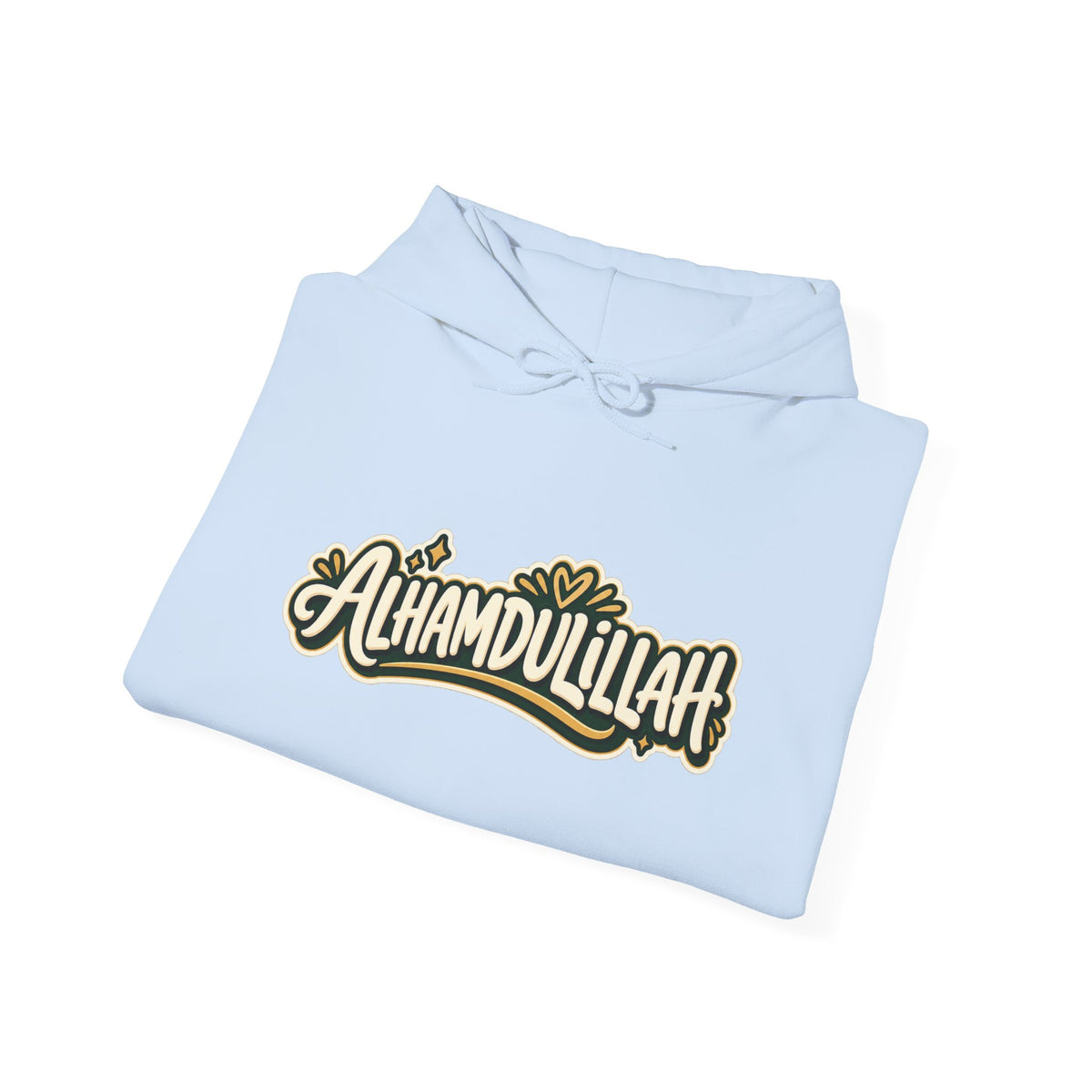 Alhamdulillah Hoodie — 'Through Every Chapter' Inspirational Islamic Pullover