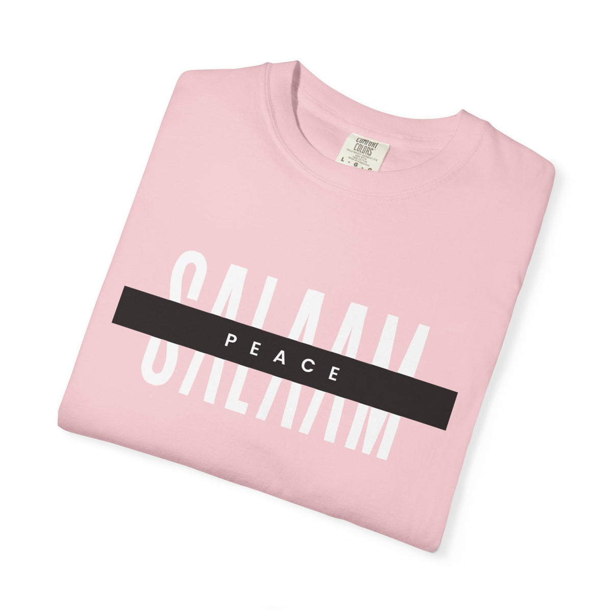 Salaam Peace T-Shirt — Minimal Islamic Greeting Tee