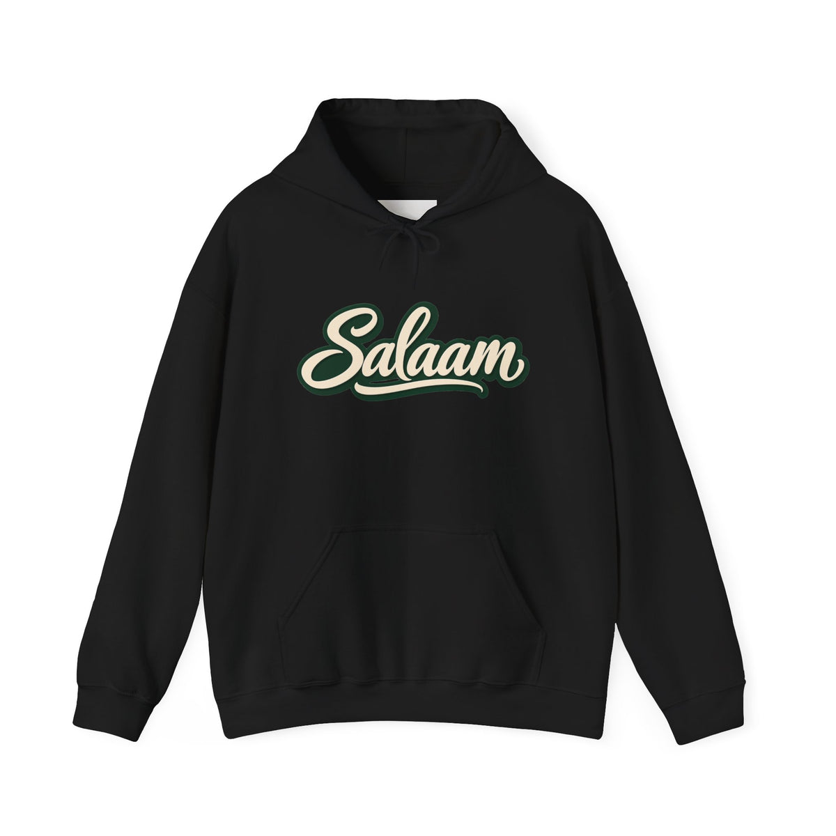 Salaam Hoodie — "Carry Peace Wherever You Go" Cozy Islamic Greeting Sweatshirt