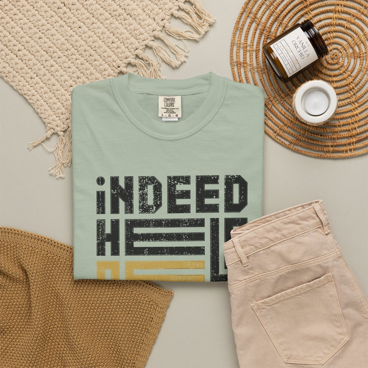 Indeed Help Of Allah Is Near T-Shirt — Qur'an 2:214 Islamic Calligraphy Tee