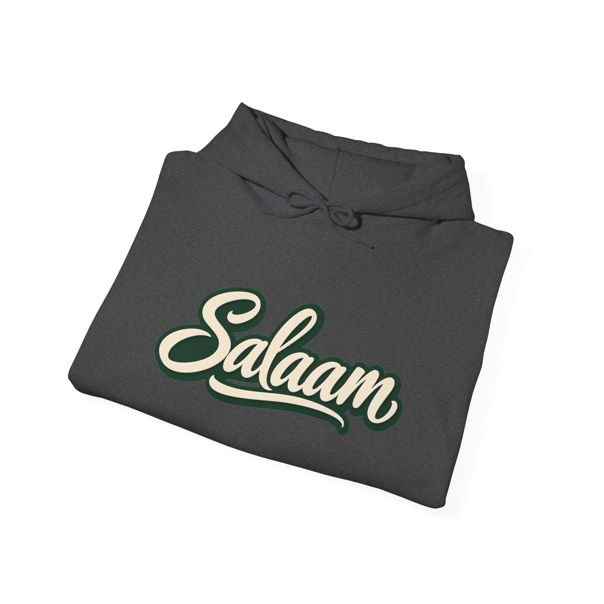 Salaam Hoodie — "Carry Peace Wherever You Go" Cozy Islamic Greeting Sweatshirt