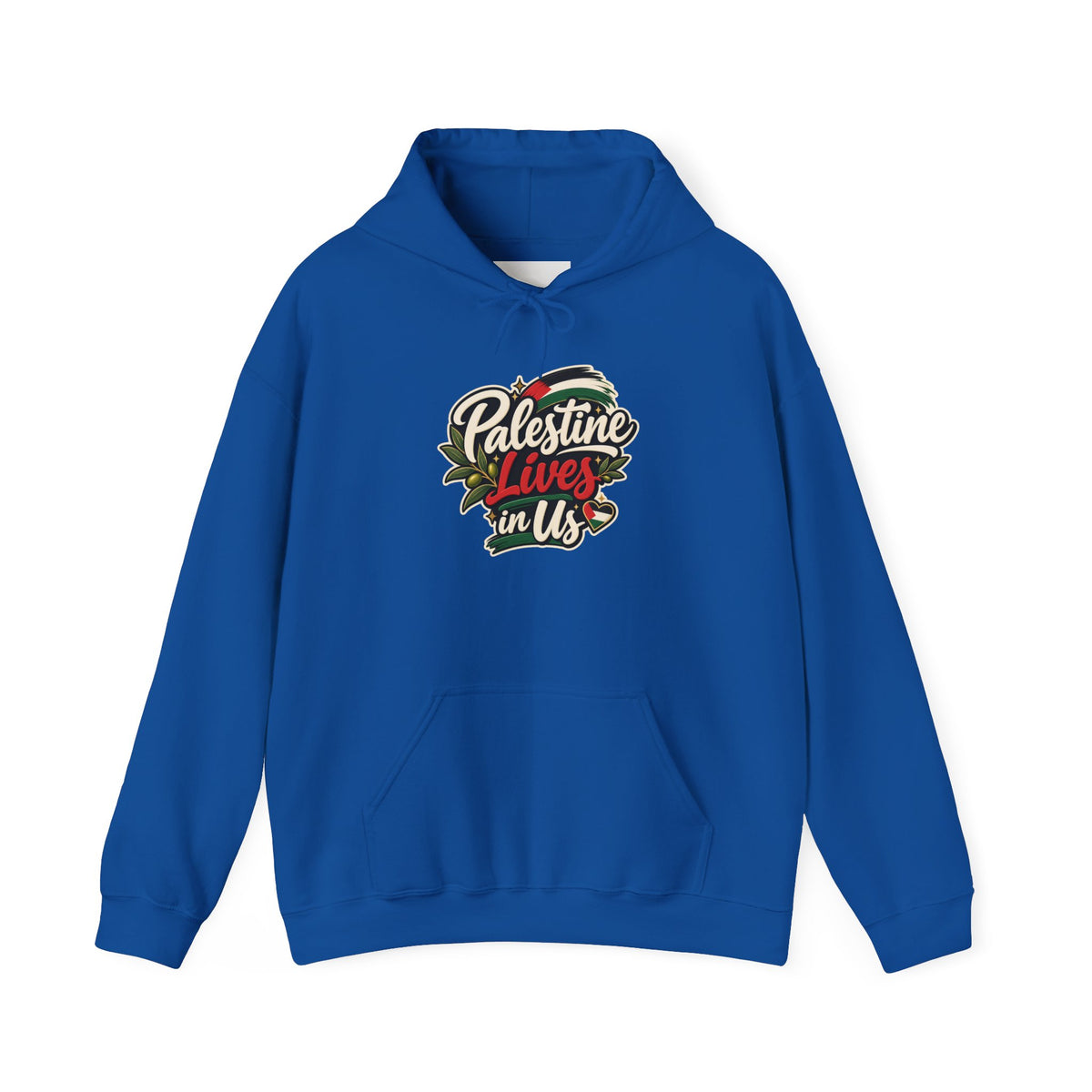 Hoodie — "Palestine Lives in Us" Graphic Hoodie