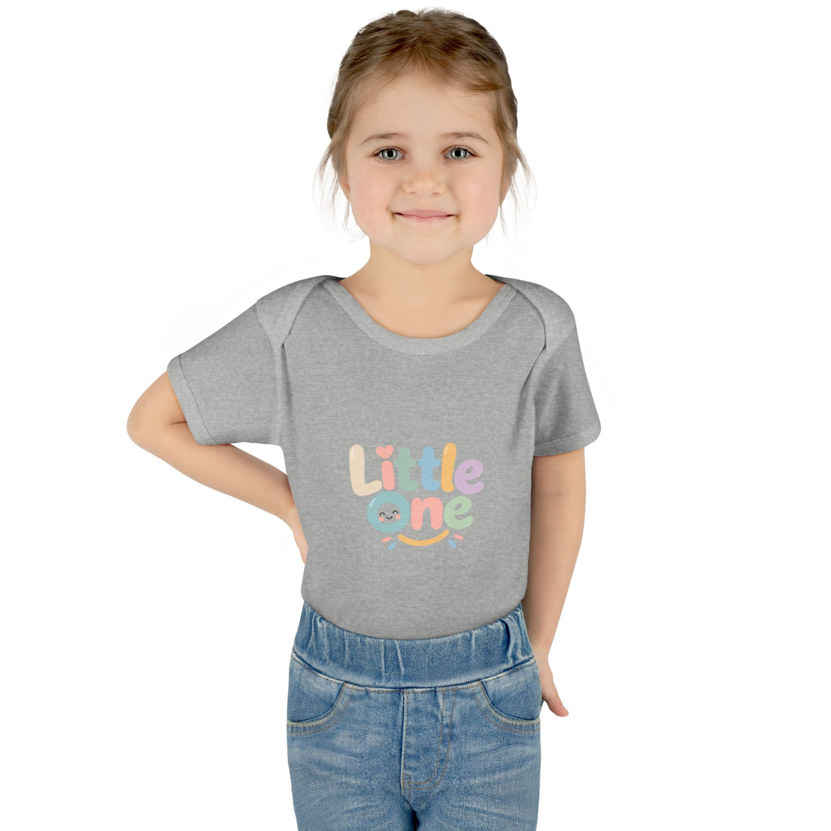 Little One Infant Bodysuit – Pastel Baby Shower Gift