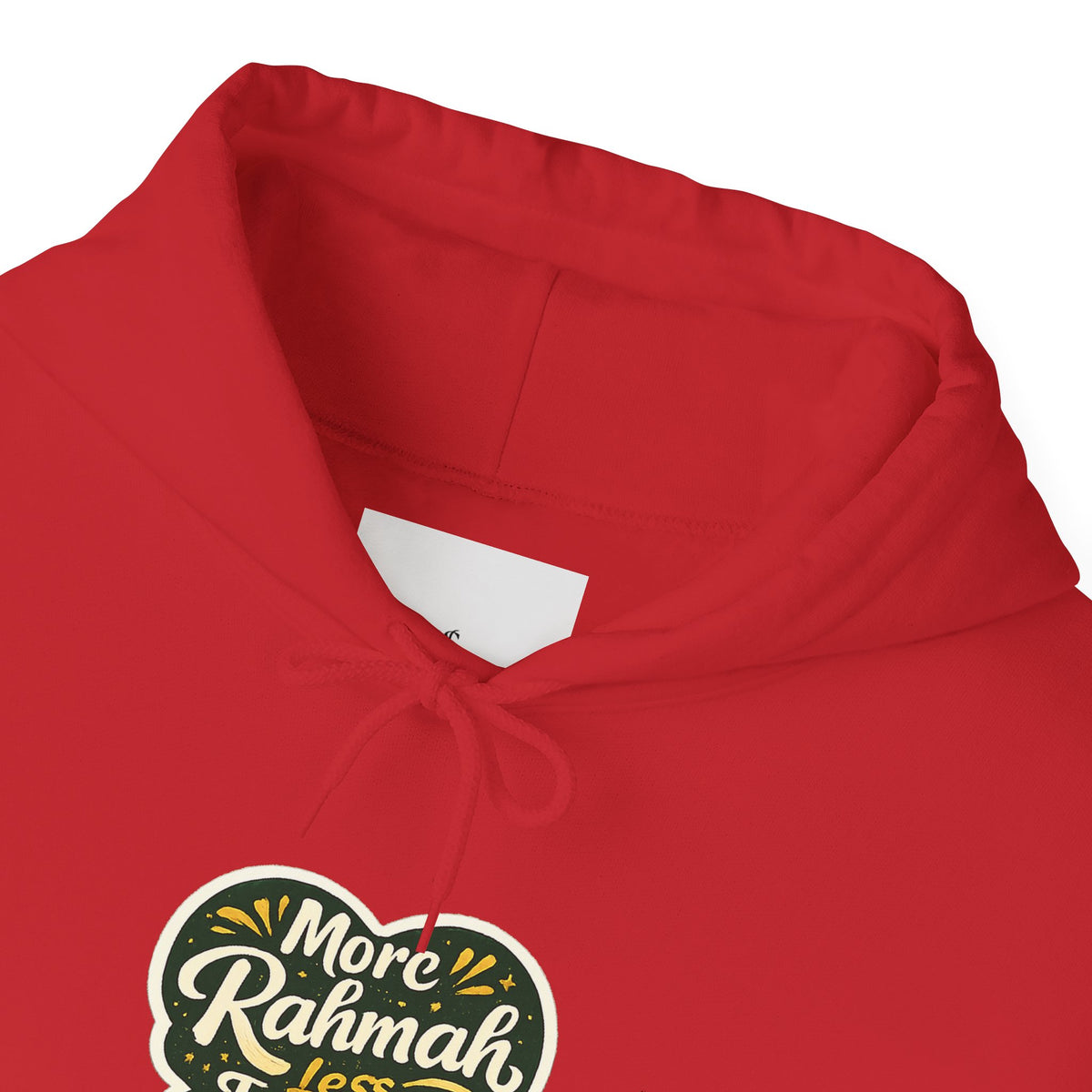 Hoodie — “More Rahmah Less Judgment” Inspirational Islamic Comfort Hoodie