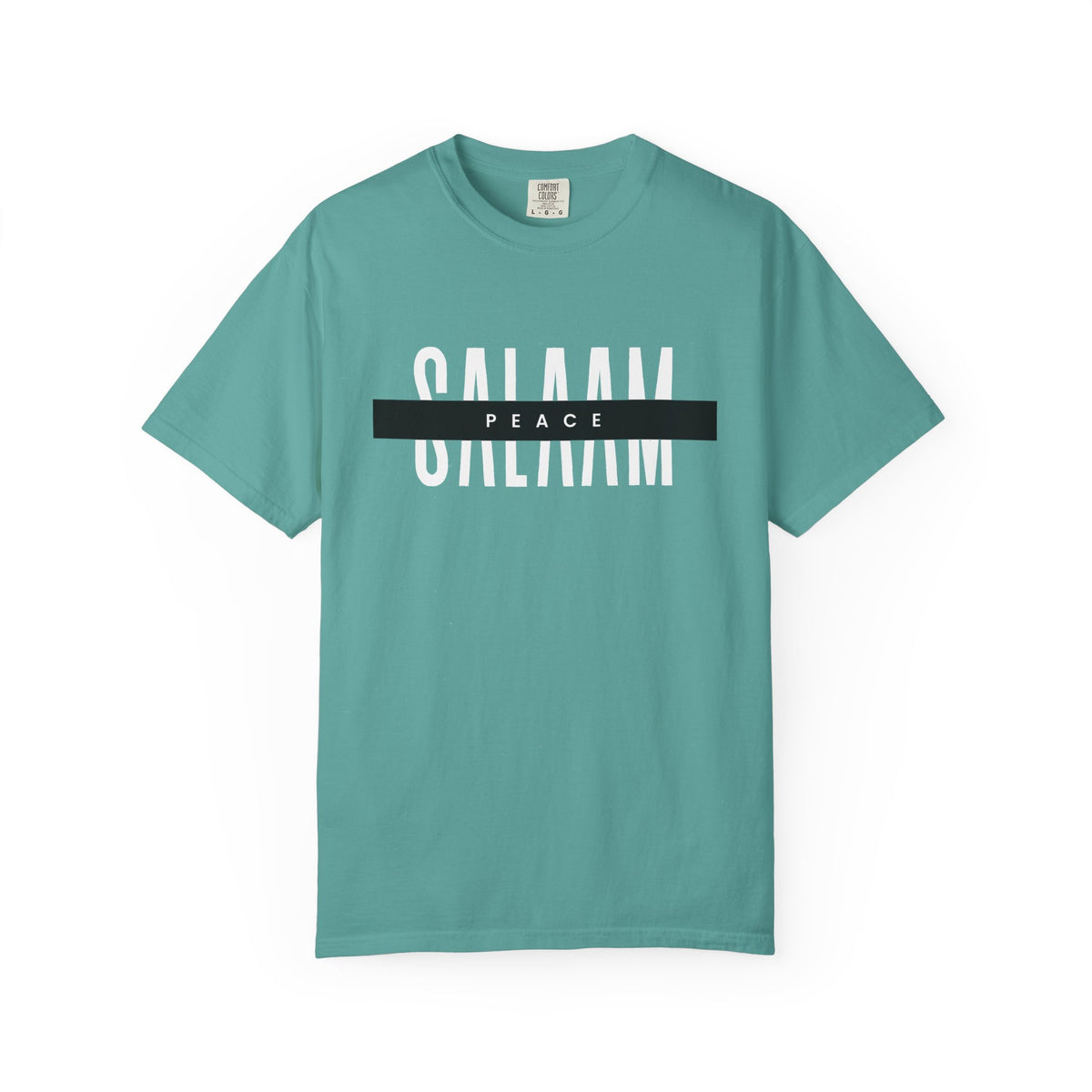Salaam Peace T-Shirt — Minimal Islamic Greeting Tee