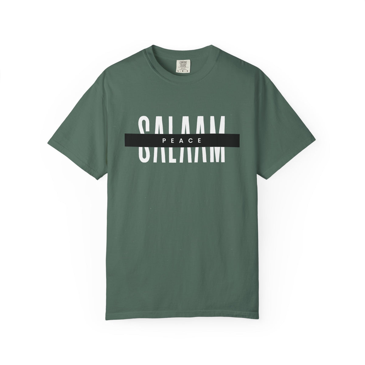 Salaam Peace T-Shirt — Minimal Islamic Greeting Tee
