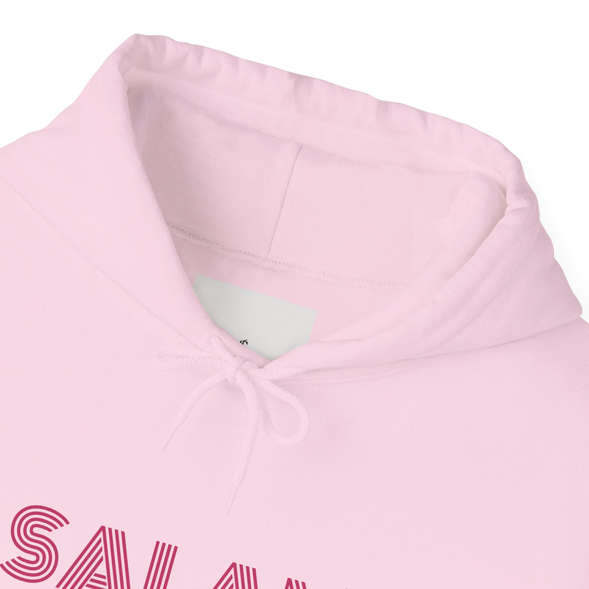 Salam Peace Hoodie — 'SALAM' Typography Peaceful Message Sweatshirt