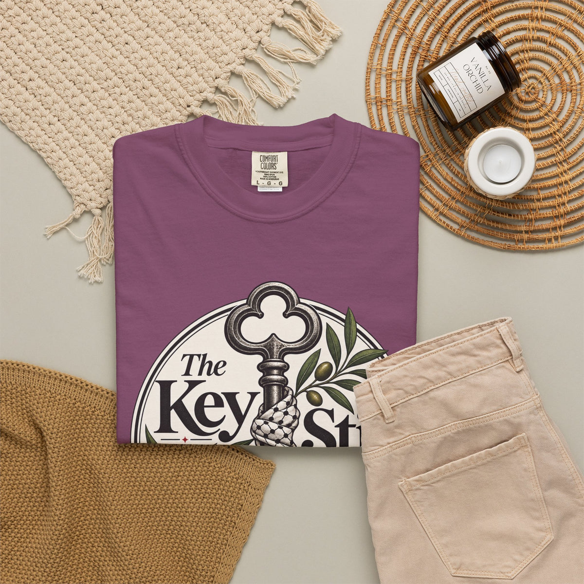 Key Still Fits T-Shirt — Vintage Skeleton Key Graphic Tee