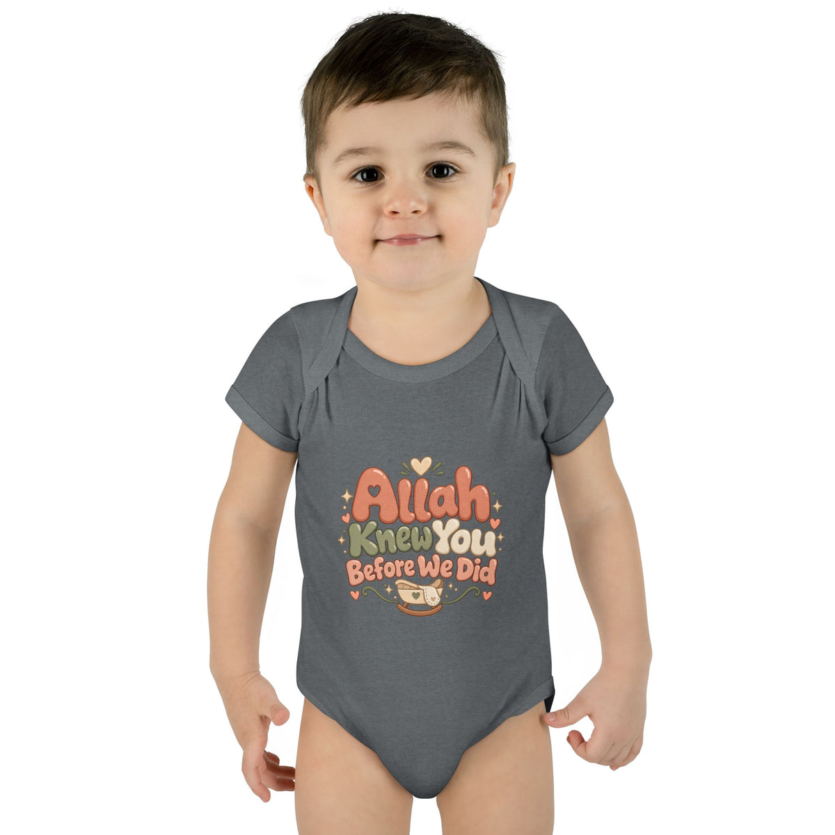 Infant Bodysuit – "Allah Knew You Before We Did" Muslim Baby Onesie