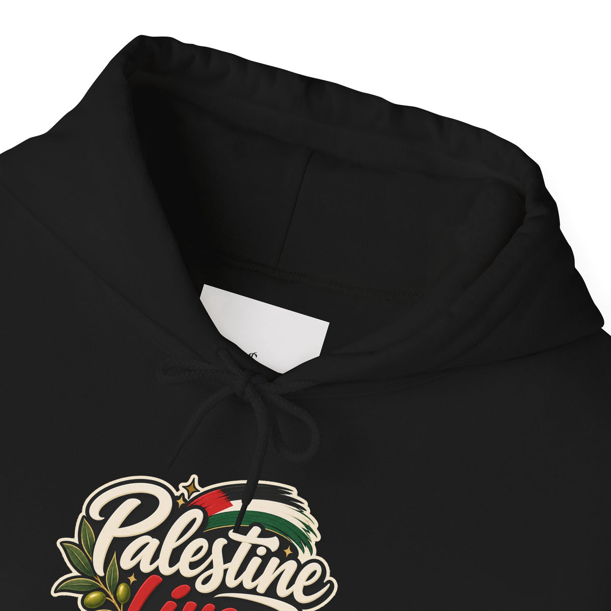 Hoodie — "Palestine Lives in Us" Graphic Hoodie