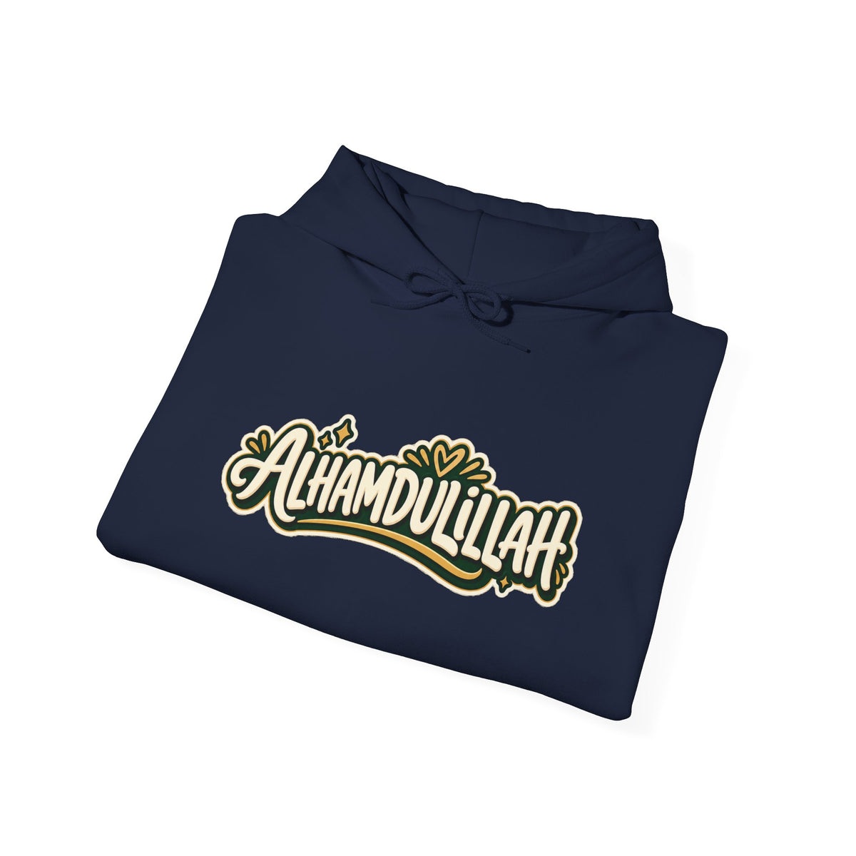 Alhamdulillah Hoodie — 'Through Every Chapter' Inspirational Islamic Pullover