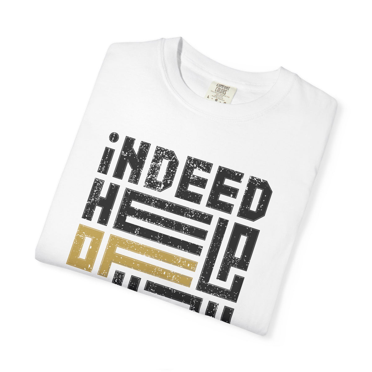 Indeed Help Of Allah Is Near T-Shirt — Qur'an 2:214 Islamic Calligraphy Tee