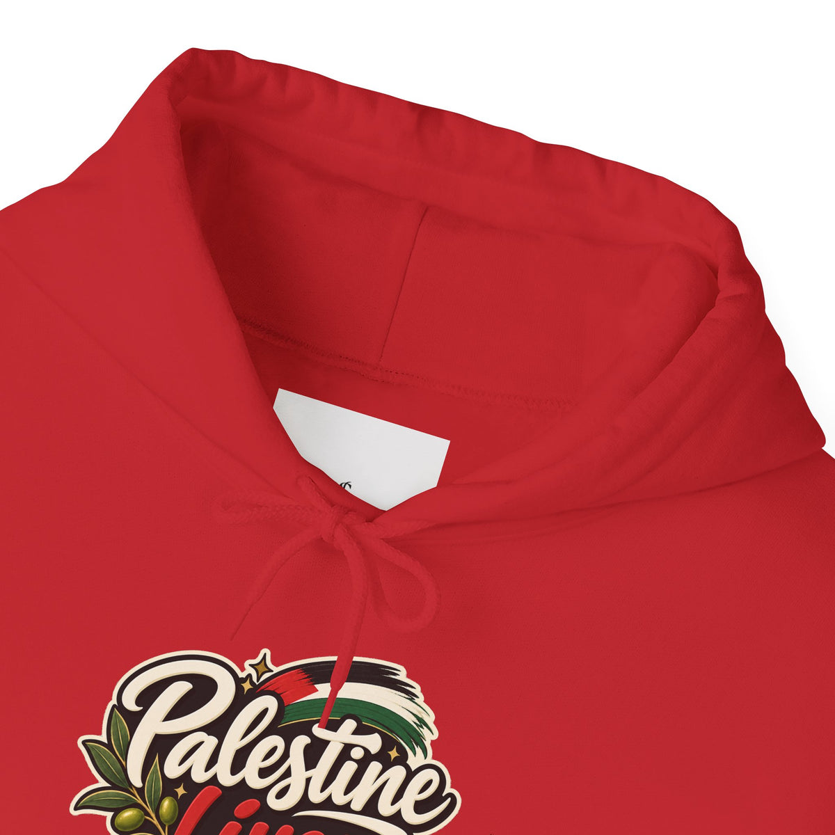 Hoodie — "Palestine Lives in Us" Graphic Hoodie