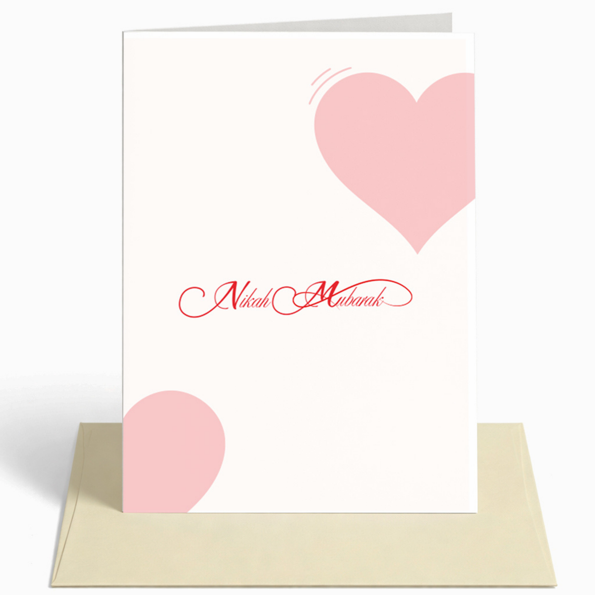 Nikah Mubarak Islamic Greeting Card | Nikah Mubarak Card