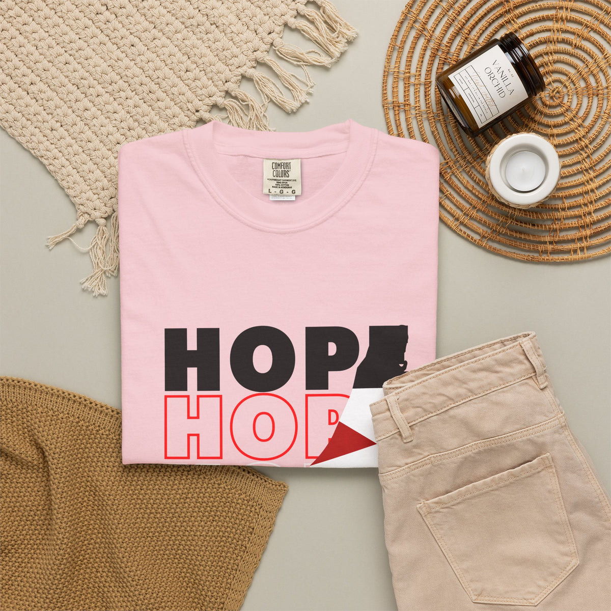 Hope Flag T-Shirt — Palestine Graphic Tee