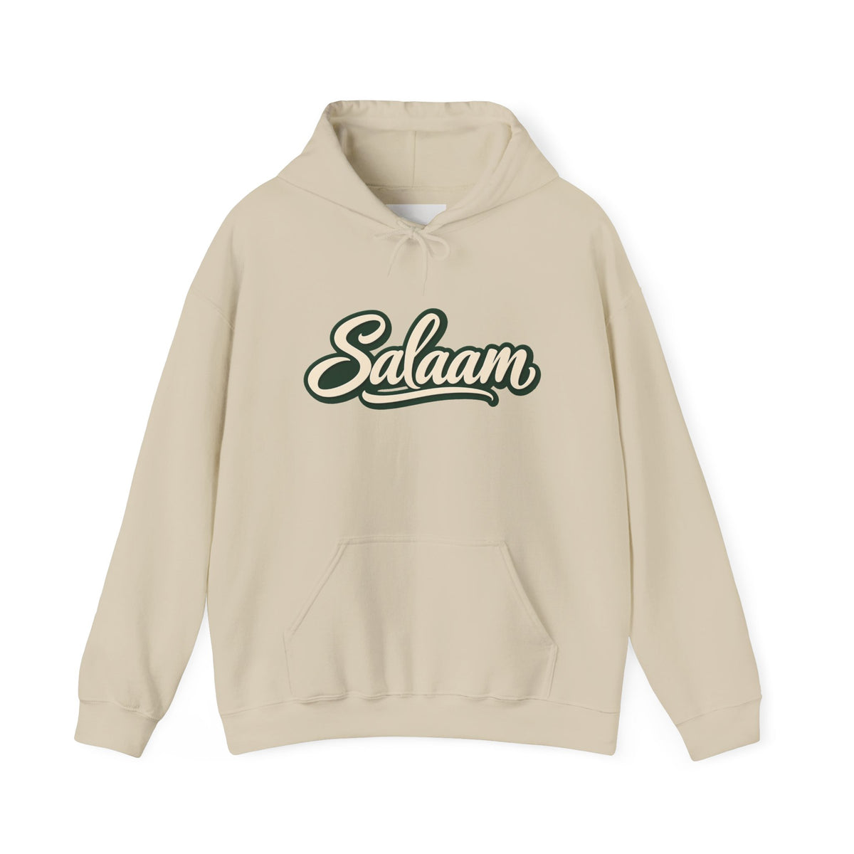 Salaam Hoodie — "Carry Peace Wherever You Go" Cozy Islamic Greeting Sweatshirt