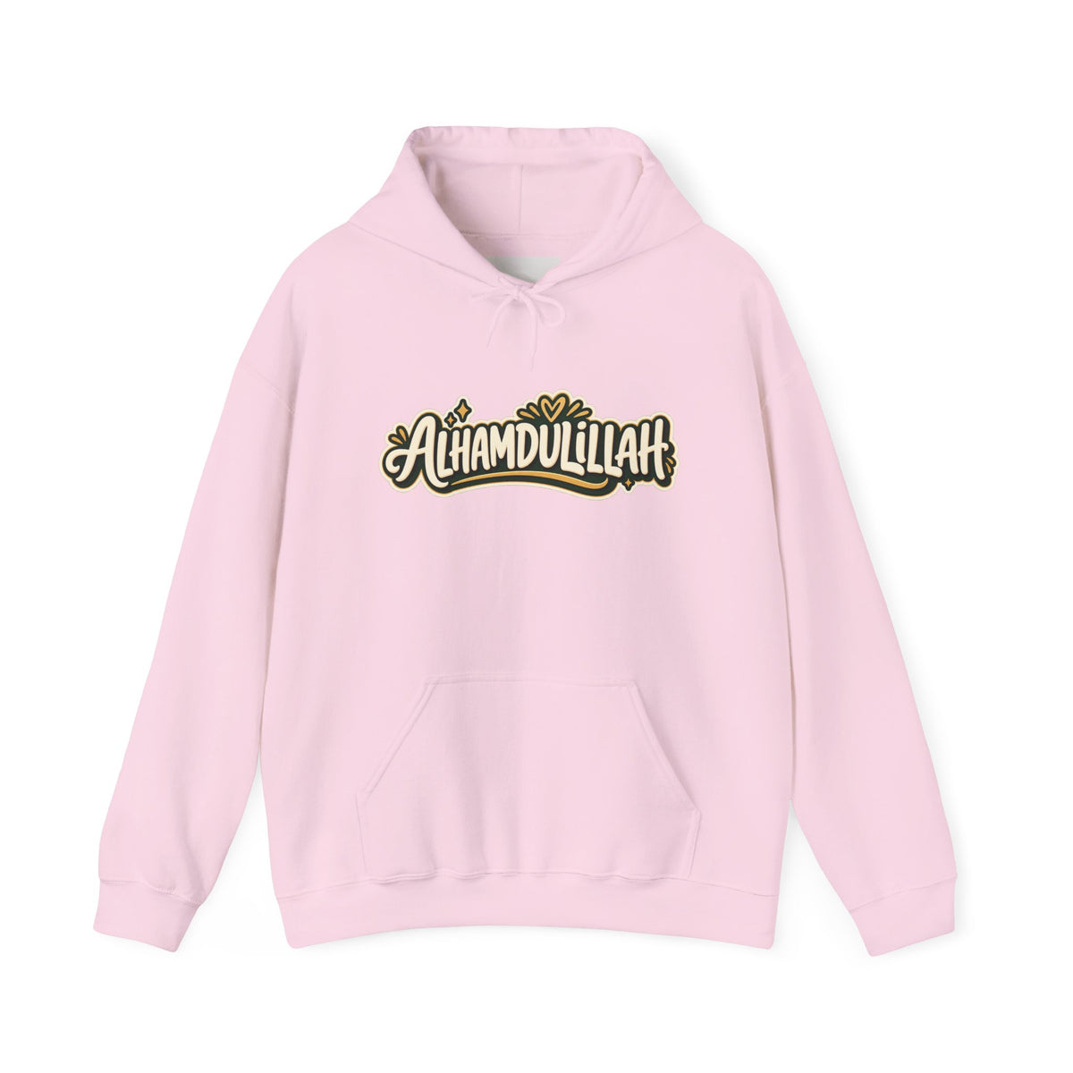 Alhamdulillah Hoodie — 'Through Every Chapter' Inspirational Islamic Pullover