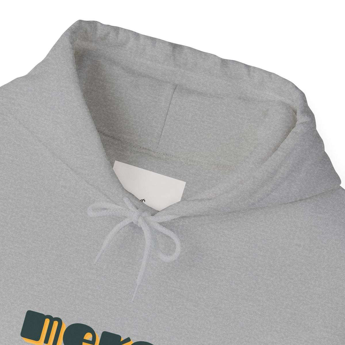 Mercy Retro Text Hoodie — Minimal Spiritual Comfort Sweatshirt