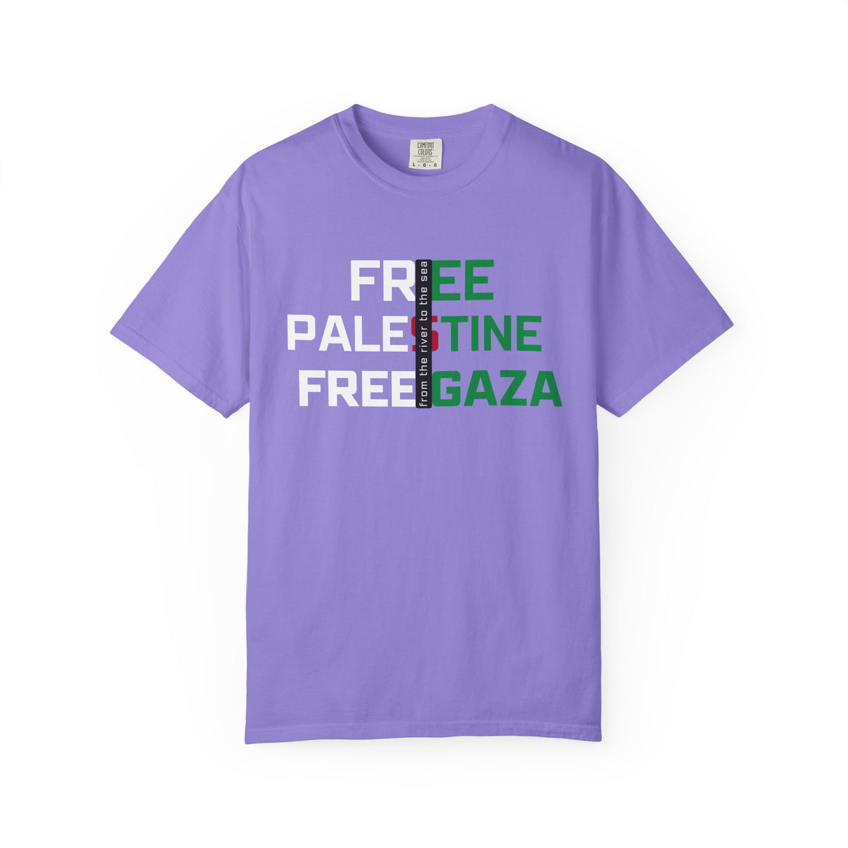 Free Palestine Free Gaza T-Shirt — Political Solidarity Tee